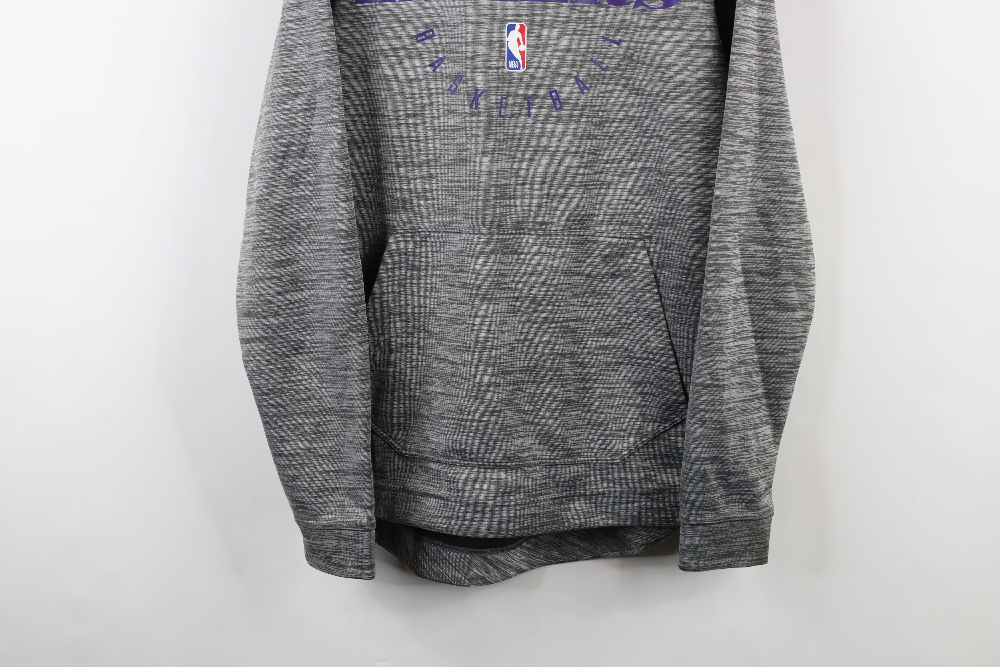 Nike × Vintage Nike NBA Authentics Lakers Basketball Showtime Hoodie Size US S / EU 44-46 / 1 - 3 Thumbnail