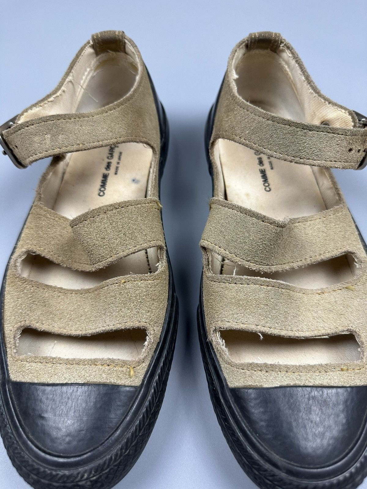 Comme des Garcons Comme Des Garcons 4 ES26 Leather Ballet Flats Sandal Size US 6.5 / EU 39-40 - 9 Thumbnail