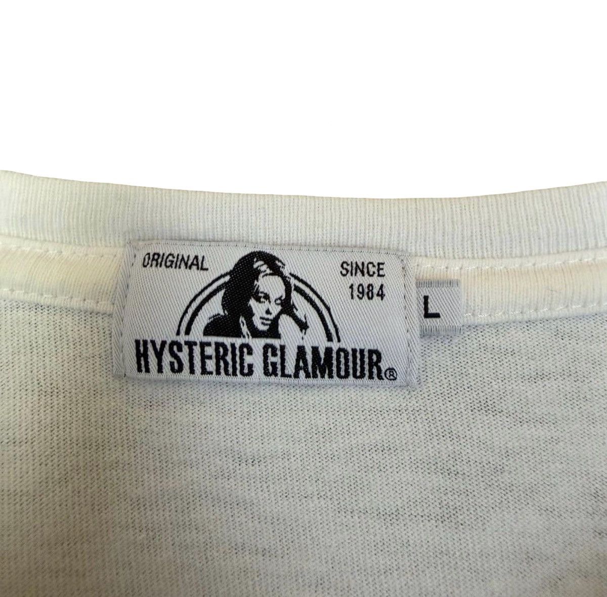 Hysteric Glamour HYSTERIC GLAMOUR "Sound and Vision" 🇮🇹Flag Hysteric Girl Tee Size US L / EU 52-54 / 3 - 7 Thumbnail