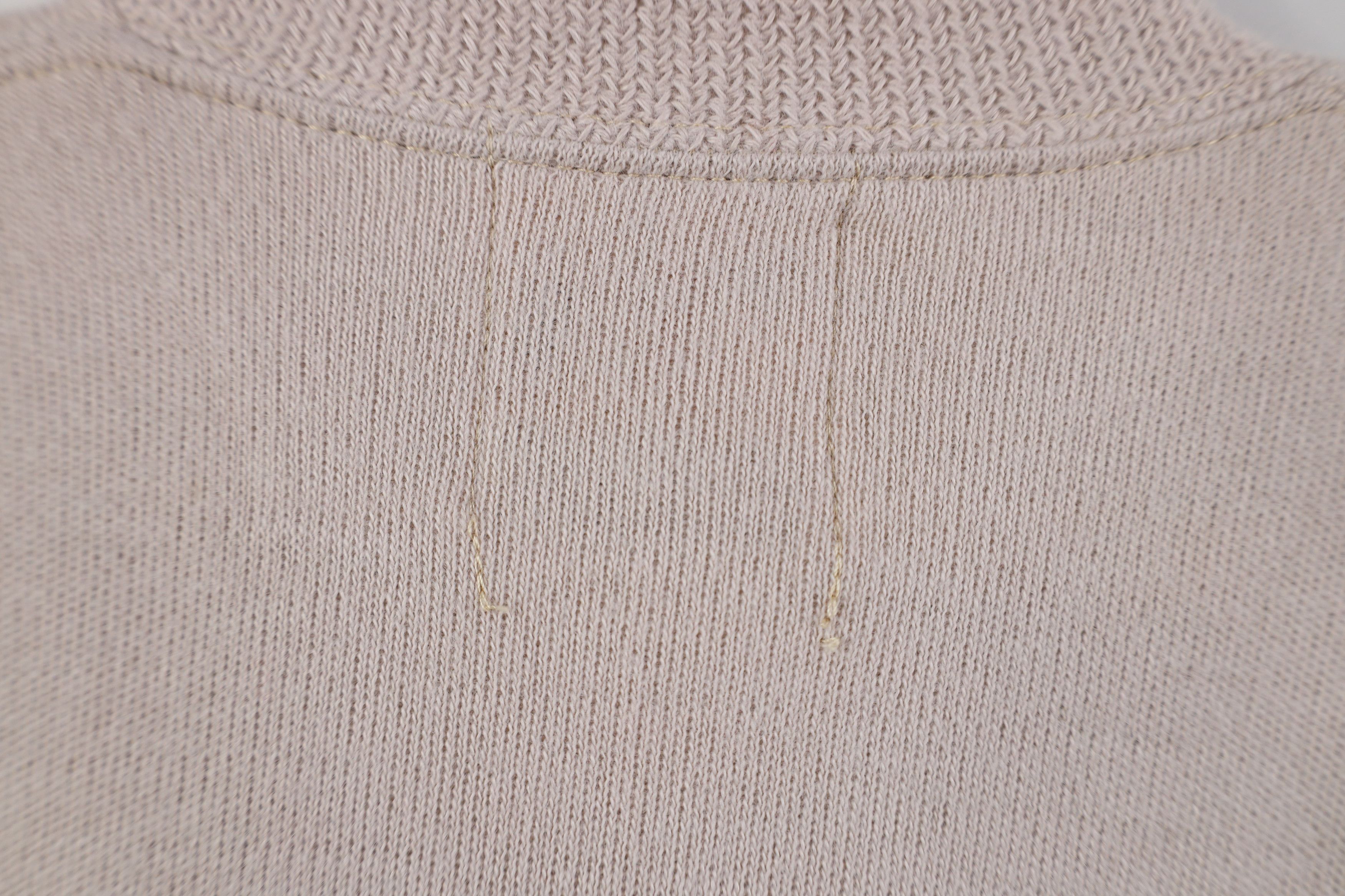Vintage Vintage 50s Penneys Knit Button Cardigan Sweater Taupe USA Size US XXL / EU 58 / 5 - 9 Thumbnail