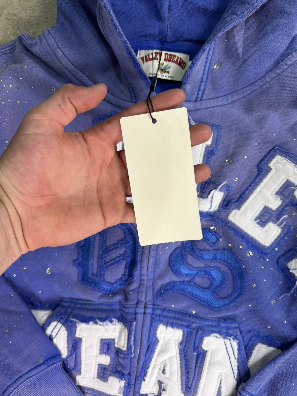 Vale Vale Forever Classico Zip Up 'Blue’ Size US S / EU 44-46 / 1 - 4 Thumbnail