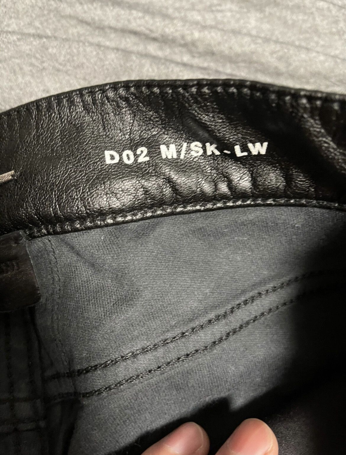 Saint Laurent Paris Saint Laurent waxed Biker Pants Size US 28 / EU 44 - 3 Thumbnail