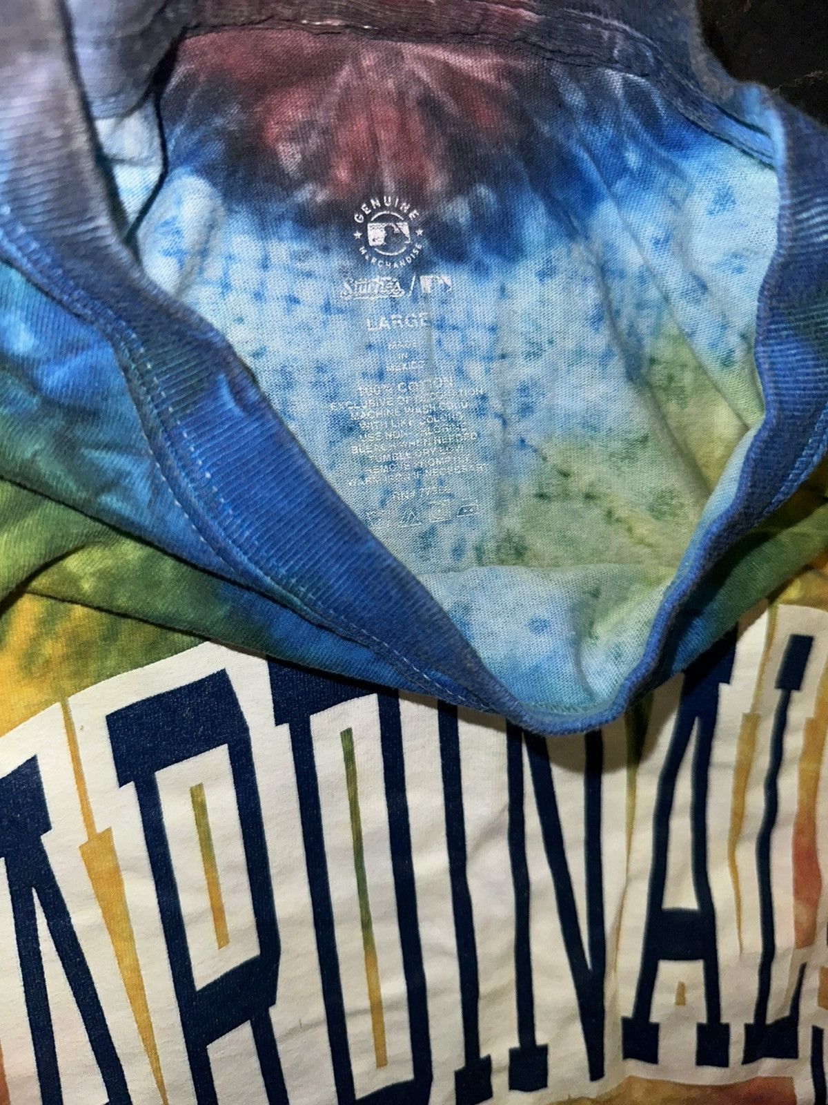 MLB Vintage St. Louis Cardinals MLB genuine merchandise tie dye Size US L / EU 52-54 / 3 - 4 Thumbnail