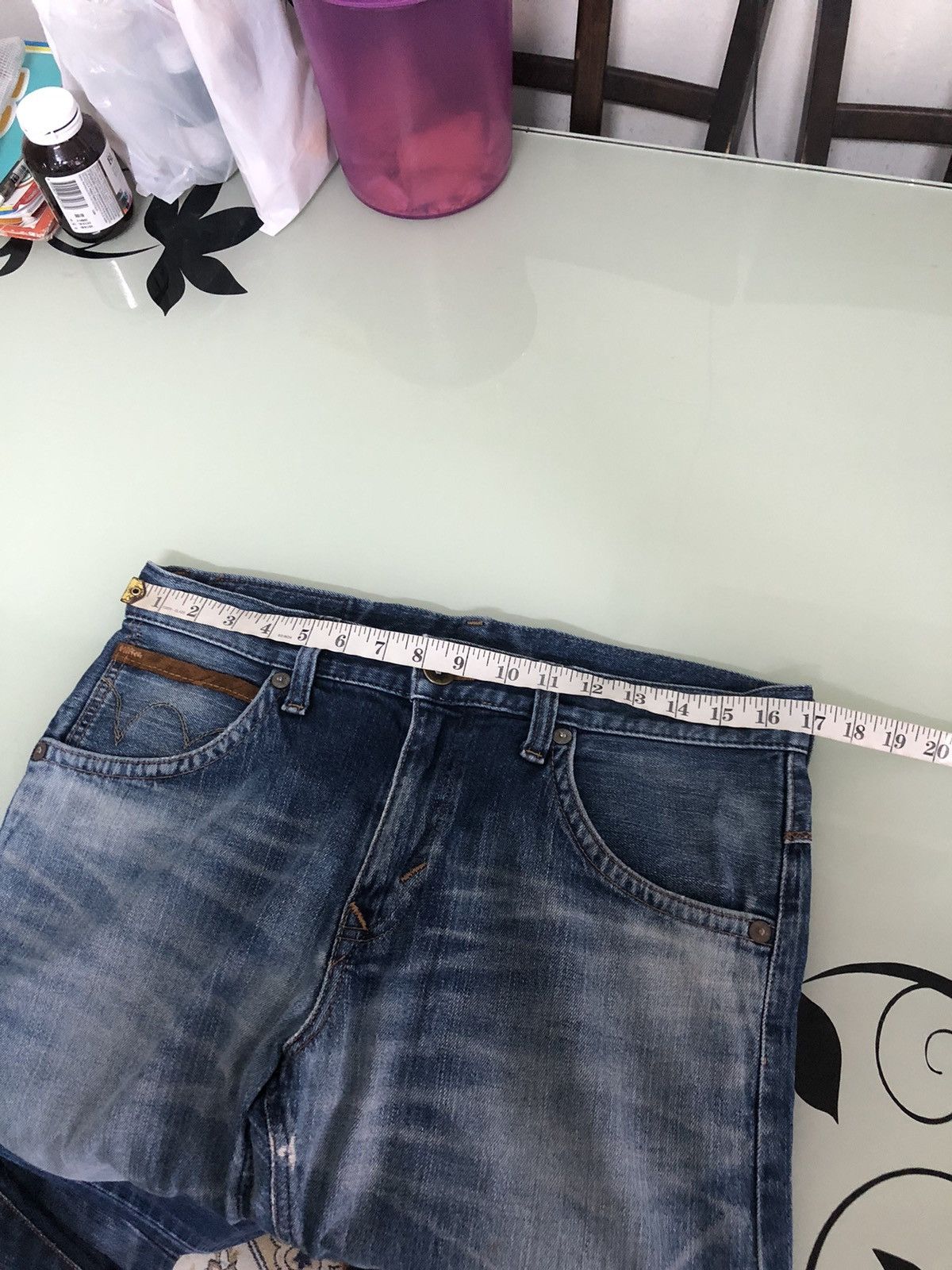 Edwin Vintage Edwin Distressed Denim Size US 32 / EU 48 - 13 Thumbnail