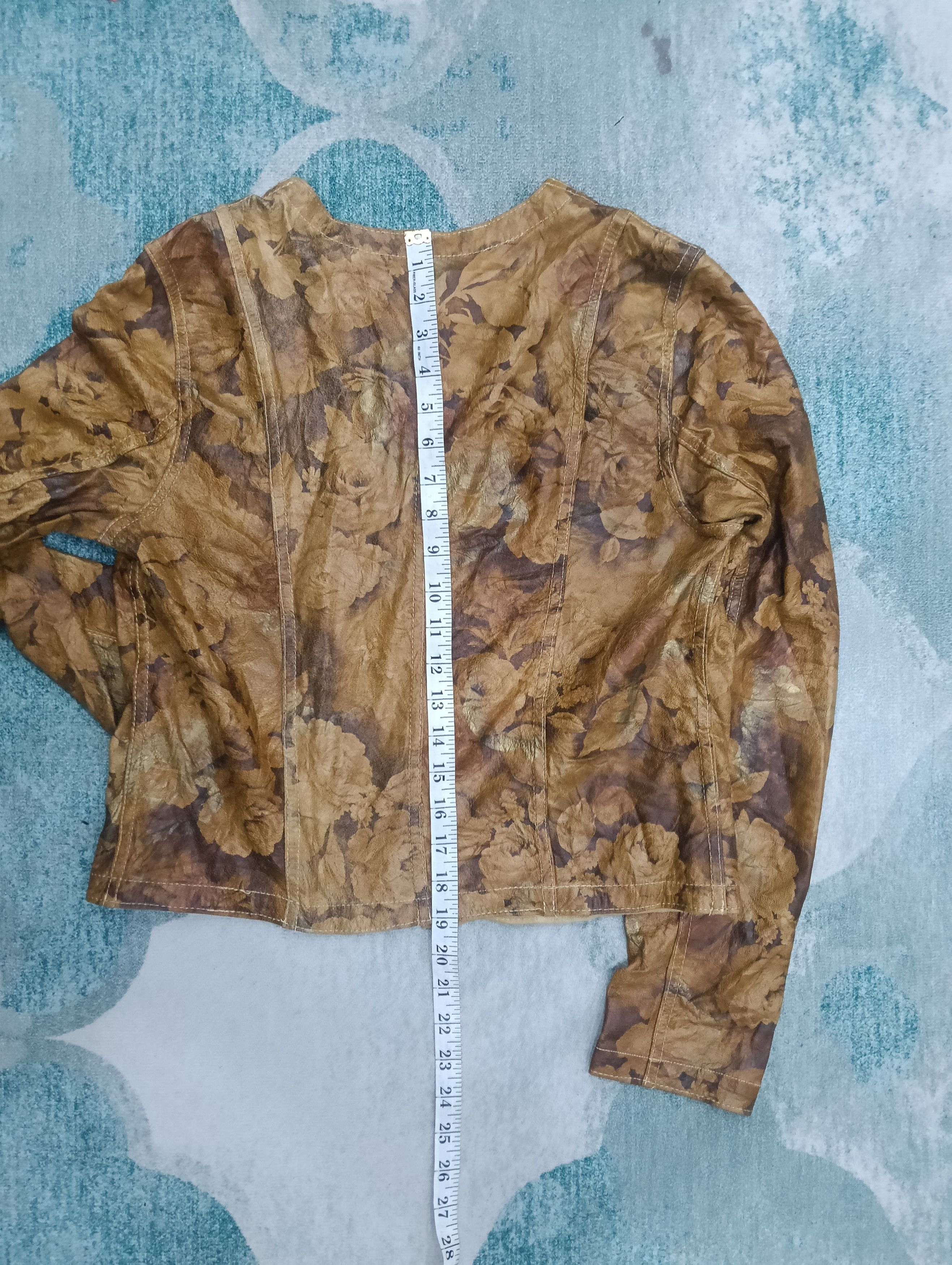Designer × Japanese Brand × Yohji Yamamoto Unbrand Simple Leather Jacket Size M / US 6-8 / IT 42-44 - 10 Thumbnail