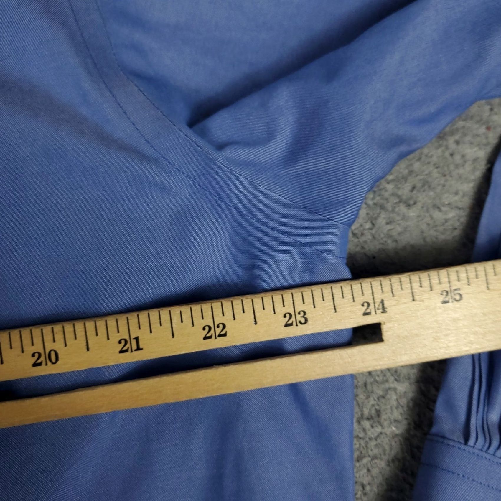 Brooks Brothers Brooks Brothers Dress Shirt Mens 16.5 Blue Regent Button Up Long Sleeve Size 46R - 6 Thumbnail
