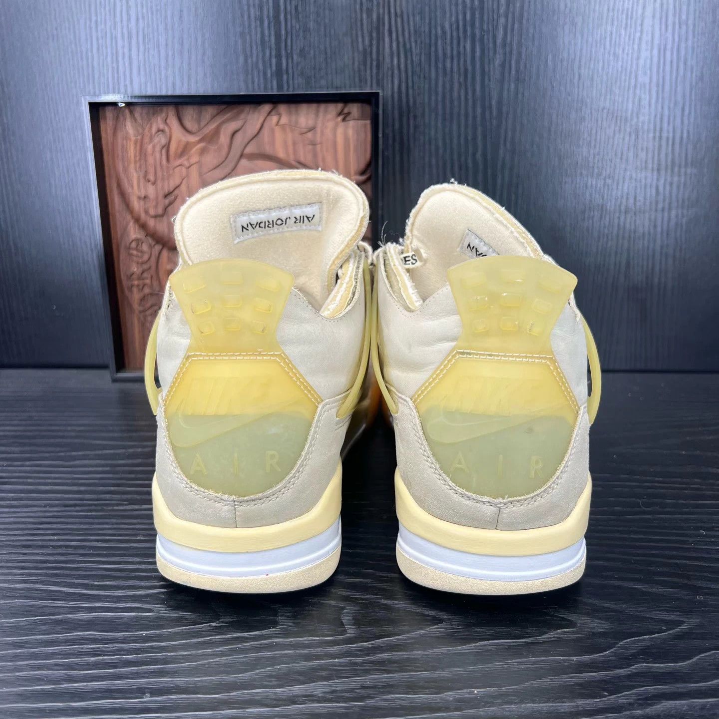 Nike Air Jordan 4 White Sail 43 Good Boxed Size US 10 / EU 43 - 4 Thumbnail