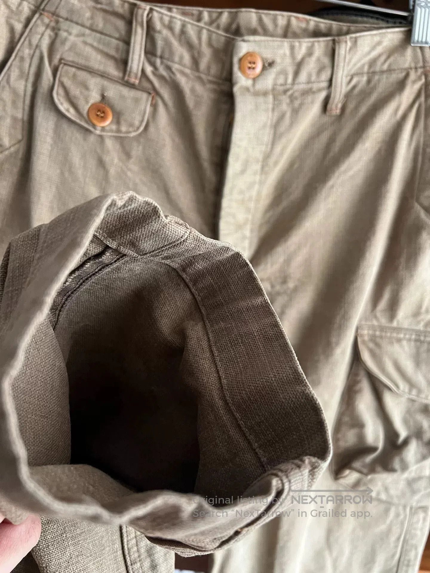 Freewheelers Freewheelers Heavy Duty Cargo Work Pants. Size US 34 / EU 50 - 4 Thumbnail