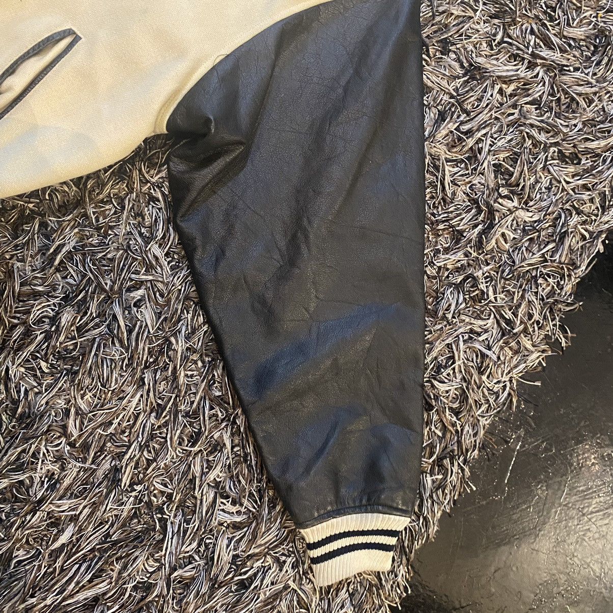 Hysteric Glamour × Vintage ARCHIVE💥VINTAGE RARE 1984 Hysteric Glamour Leather Varsity Size US M / EU 48-50 / 2 - 16 Thumbnail