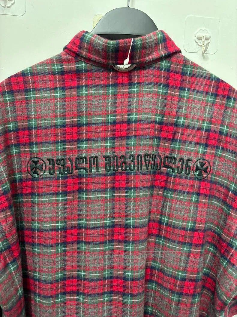 Vetements VETEMENTS Flannel Short Sleeve Shirt Size US S / EU 44-46 / 1 - 3 Thumbnail