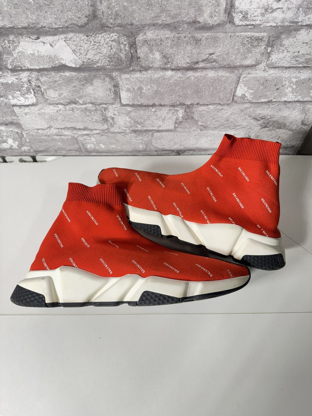 Balenciaga Track 2 Sneakers White Red EU 42 US 9 568614 Mens Shoes Balenciaga Track.2 Men main image 3