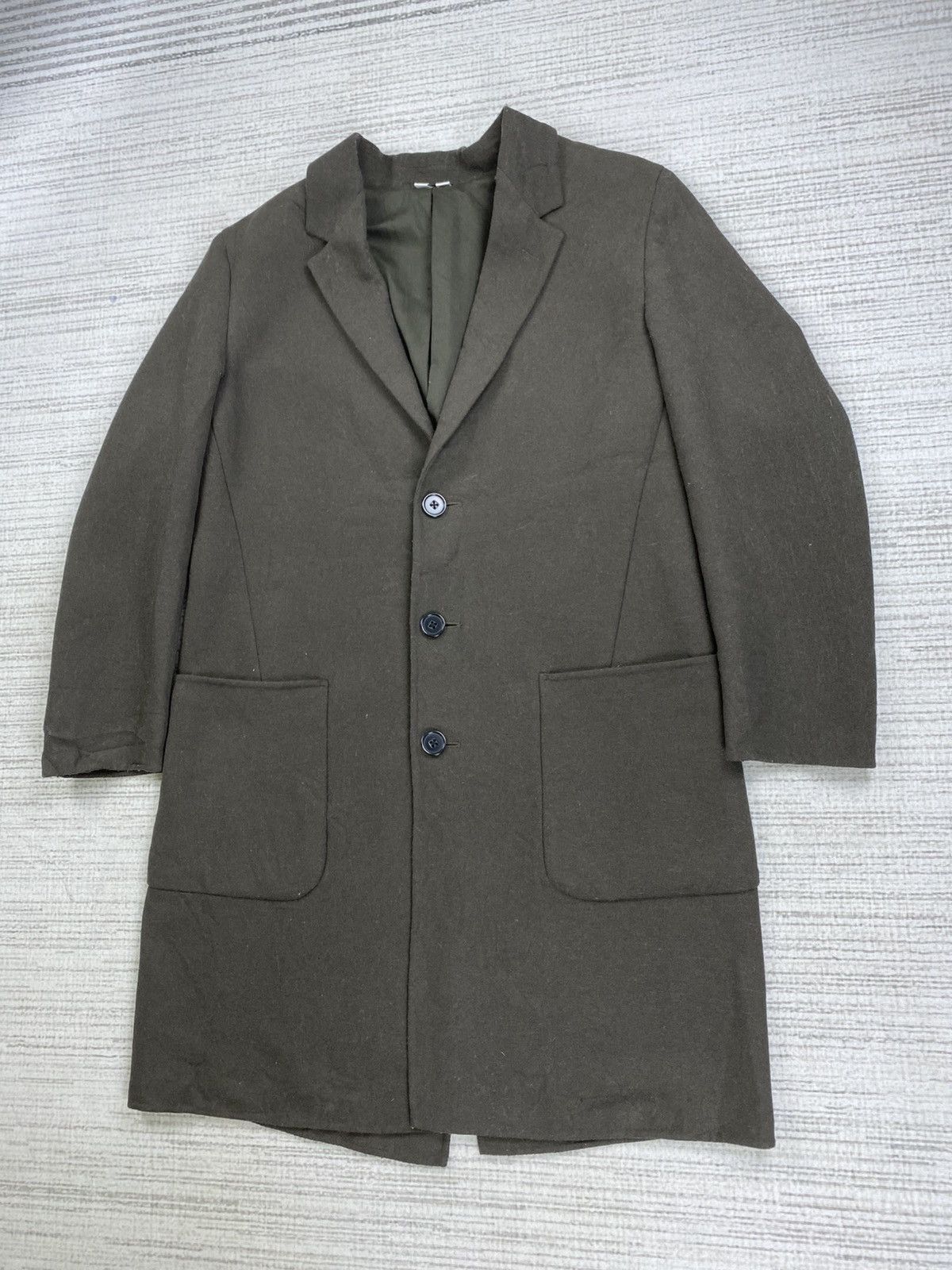 Undercover × Uniqlo × Vintage Vintage Uniqlo X Undercover Wool Long Jacket Size US M / EU 48-50 / 2 - 5 Thumbnail