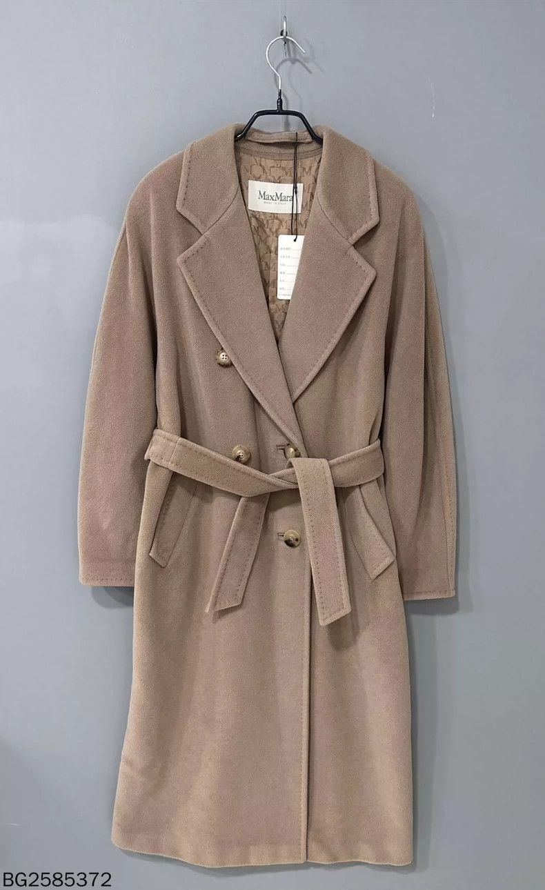 Max Mara Max Mara Classic 101801 Camel Coat Size S / US 4 / IT 40 - 2 Thumbnail
