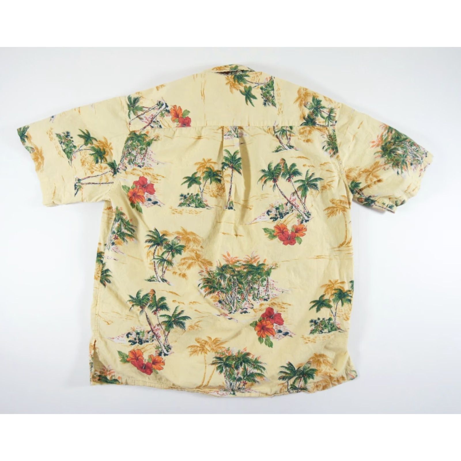 Tori Richard Tori Richard Hawaiian Polo Shirt Mens Small Yellow Floral Short Sleeve Size US S / EU 44-46 / 1 - 4 Thumbnail