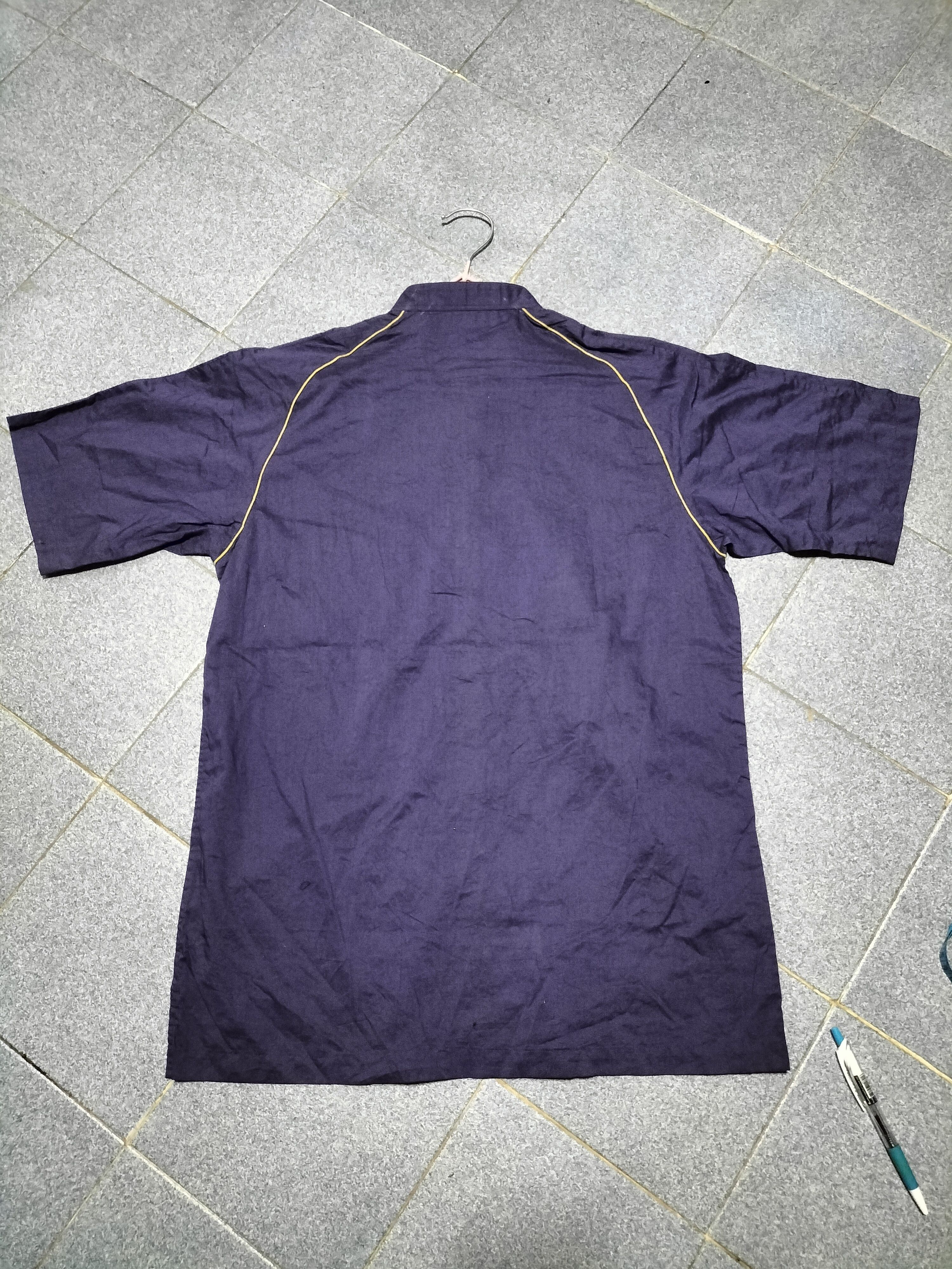 Pierre Balmain × Vintage Vintage Pierre Balmain Shirt Round Collared Fashion Bowlling Size US M / EU 48-50 / 2 - 5 Thumbnail
