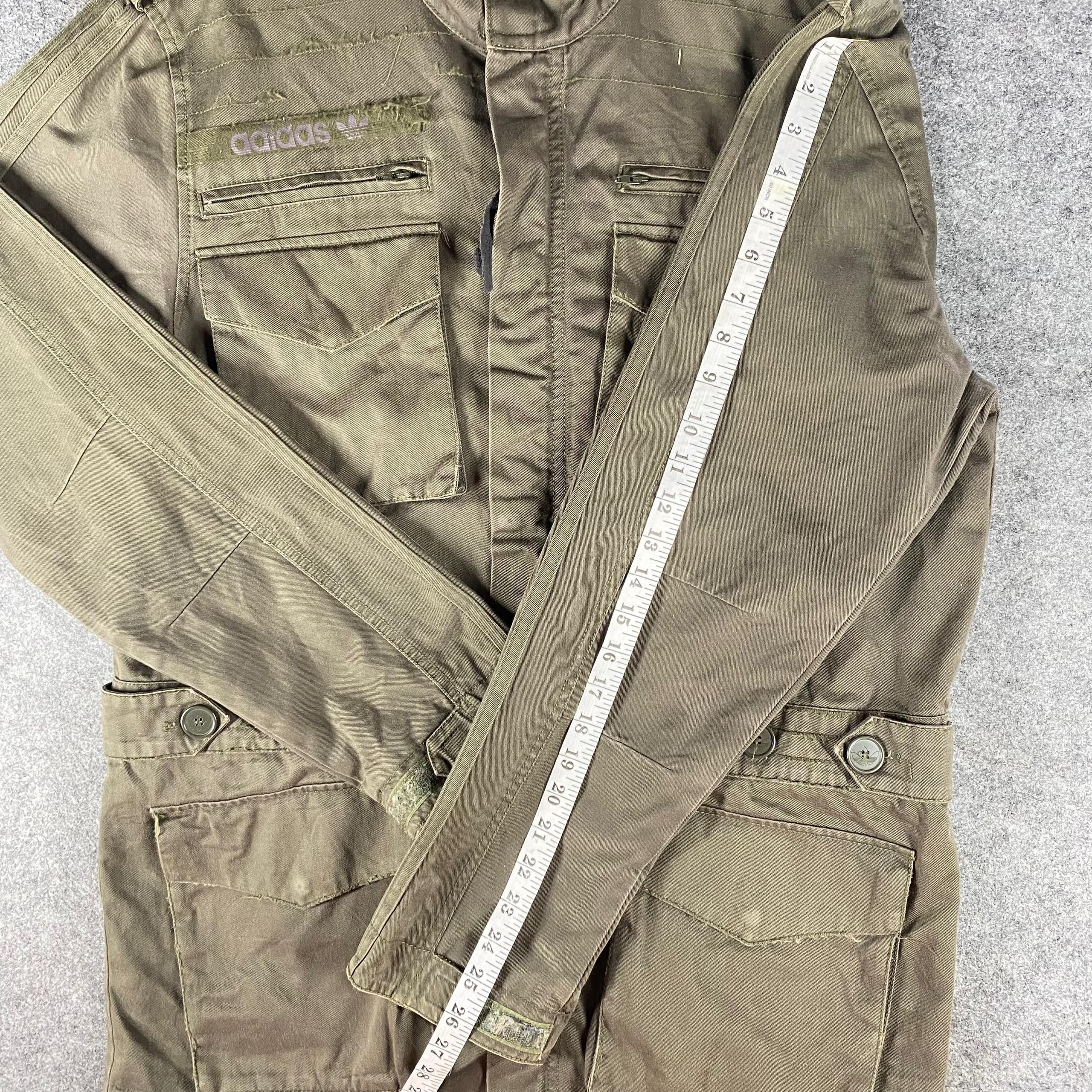 Adidas Vintage Adidas Millitary Long Jacket Size US L / EU 52-54 / 3 - 6 Thumbnail