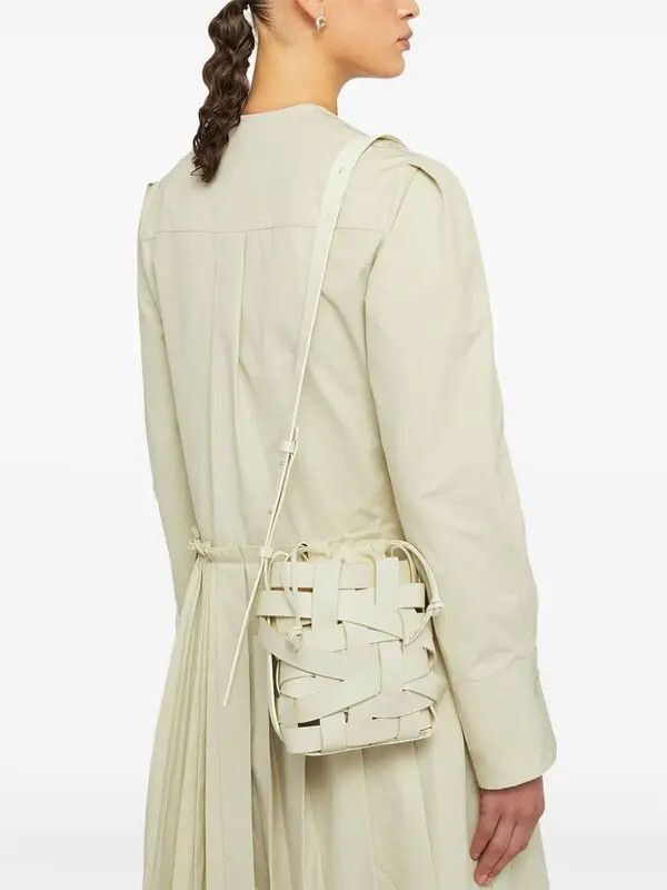 Jil Sander o1loc1c0426 Size : OS/Small Woven Bag in White Size ONE SIZE - 4 Thumbnail