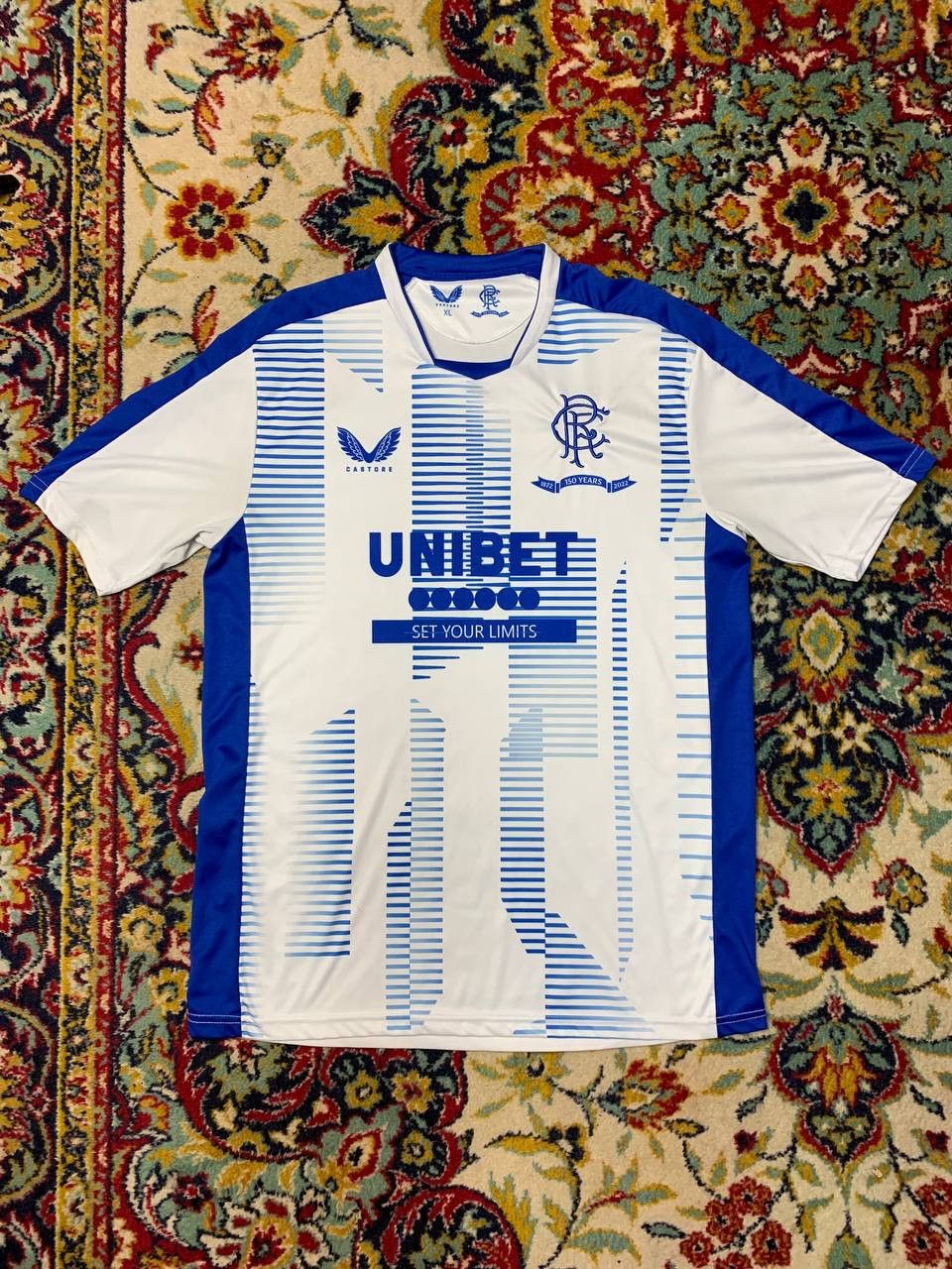 Vintage Castore Glasgow Rangers Training 150 Years Anniversary Sz XL Size US XL / EU 56 / 4 - 1 Thumbnail