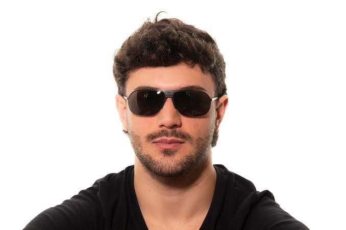 Dior × Hedi Slimane Hedi Slimane Y2K DIOR Homme red 0069/s aviator sunglasses Size ONE SIZE - 2 Thumbnail