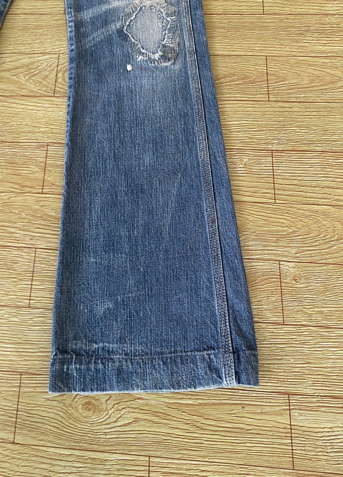 Kapital Very Rare Vintage Japanese Brand Kapital Flared Jeans 1990s Size US 28 / EU 44 - 8 Thumbnail