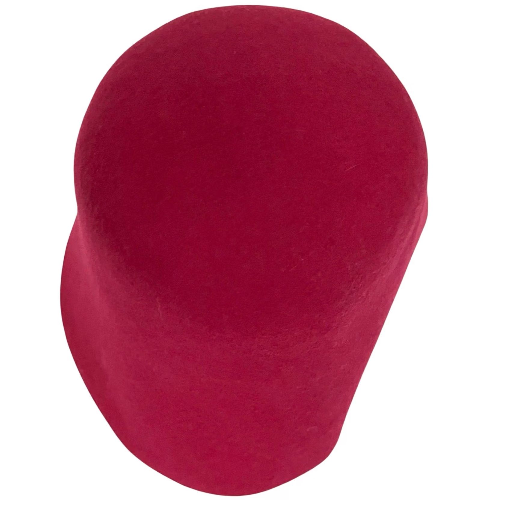 Anthropologie VINTAGE Anthropologie Bucket Hat Wool Felt Pink Women’s One Size Women Pink Felt 100% Wool Bucket Hat Womens Size ONE SIZE - 5 Thumbnail