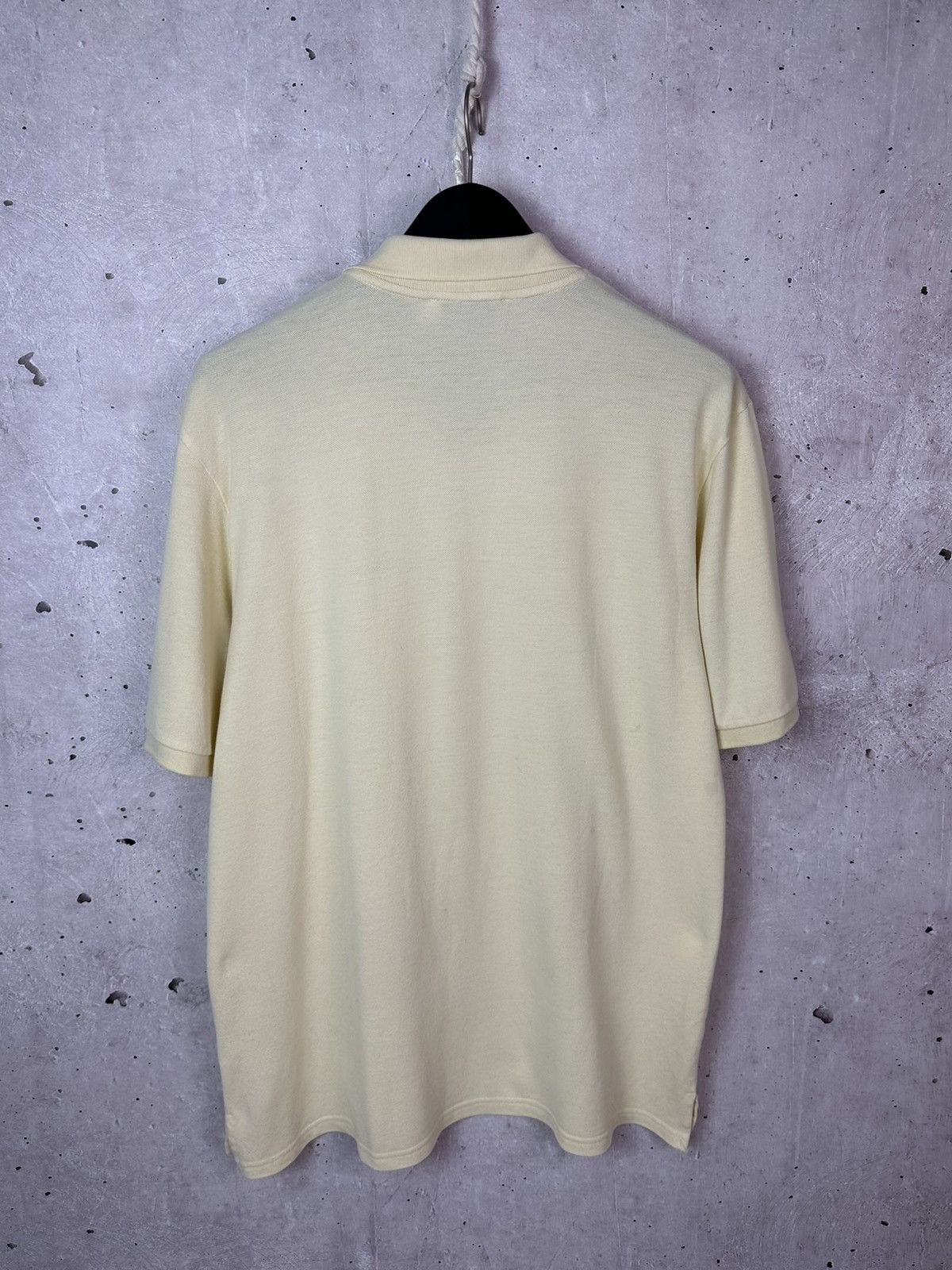 Yves Saint Laurent YSL YvesSaintLaurent Vintage Yellow Cotton Short Sleeve Polo Size US XL / EU 56 / 4 - 9 Thumbnail