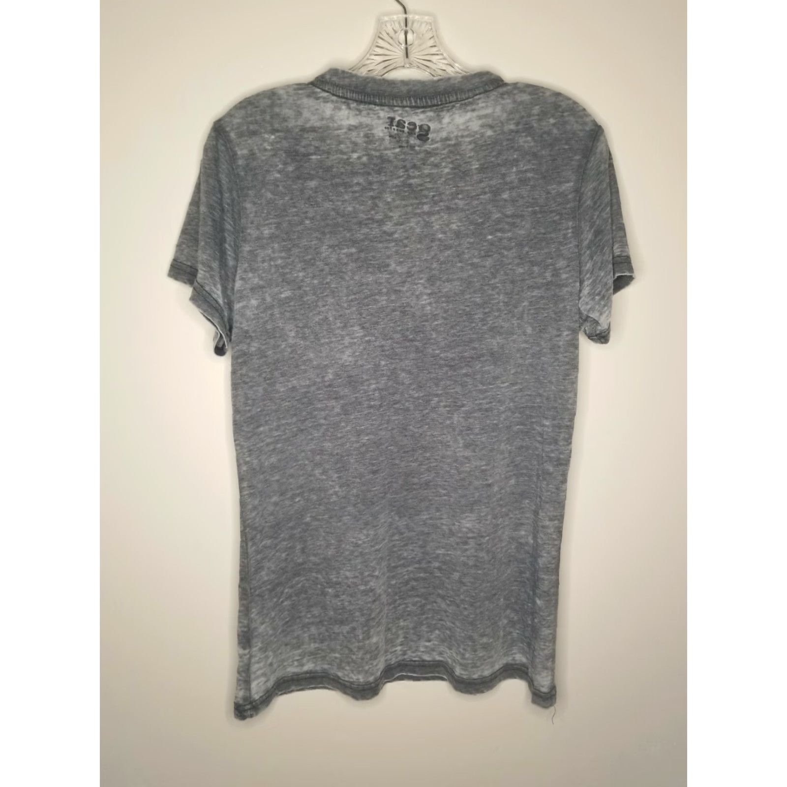Vintage VINTAGE GEAR FOR SPORTS Women's T-Shirt V-Neck Relaxed Fit Gray Sizes Large Size L / US 10 / IT 46 - 3 Thumbnail
