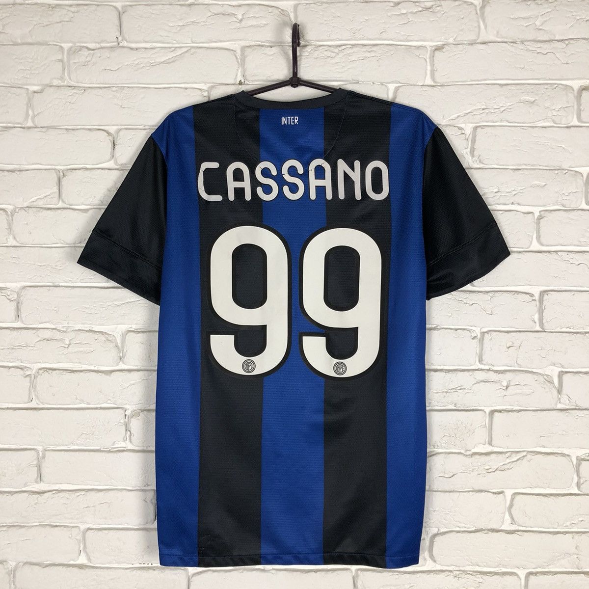 Nike Inter Internazionale Cassano 2012 2013 home soccer jersey Size US M / EU 48-50 / 2 - 1 Thumbnail