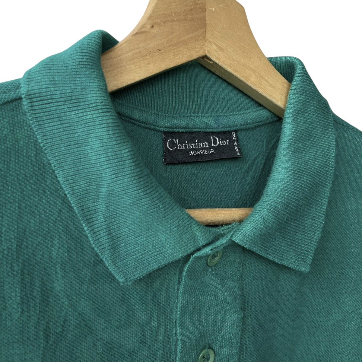 Christian Dior Monsieur Christian Dior Monsieur Vintage Logo Pocket Polo Tee Size US M / EU 48-50 / 2 - 5 Thumbnail