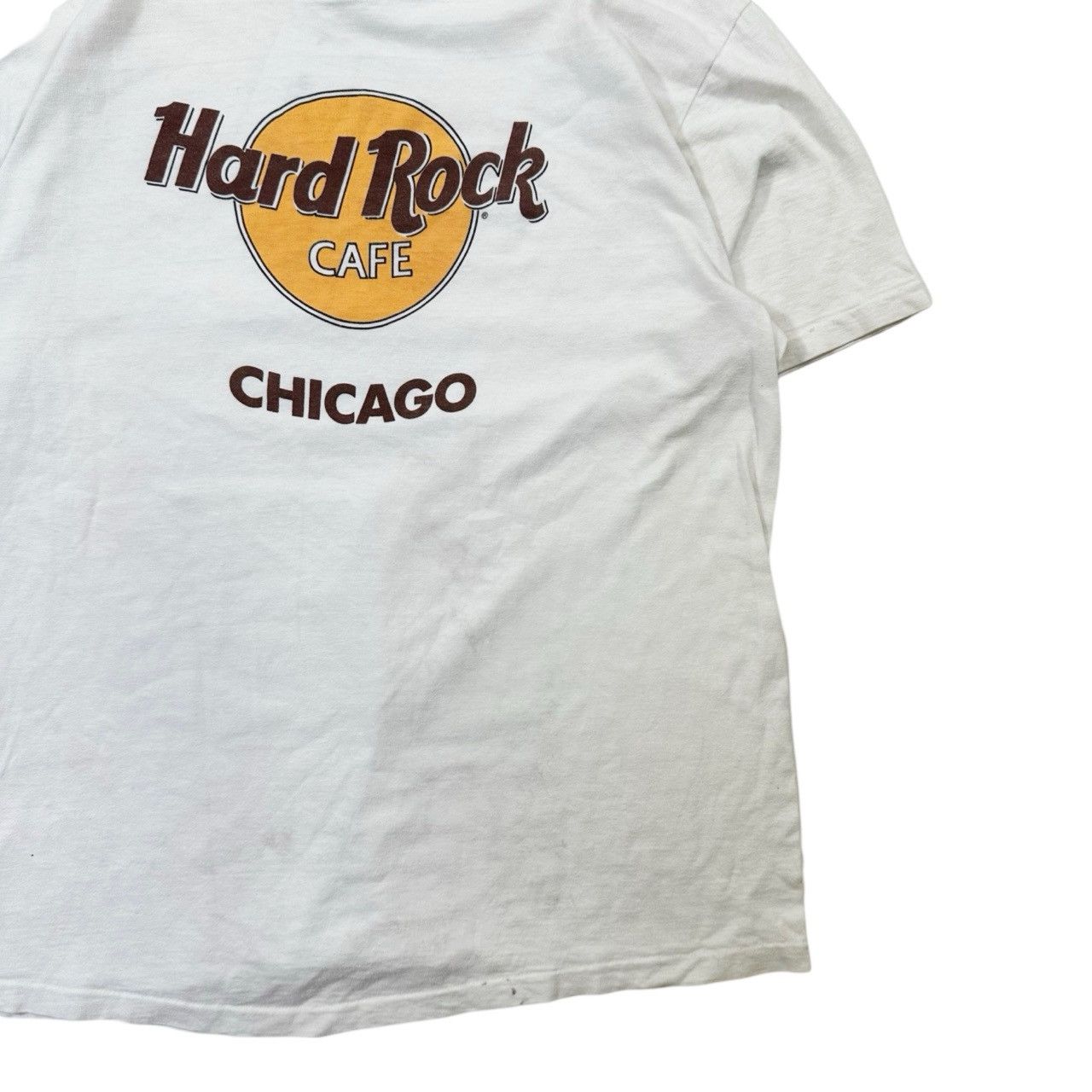 Vintage Vintage 90s Single Stitch Hard Rock Cafe Chicago Graphic Size US XL / EU 56 / 4 - 3 Thumbnail
