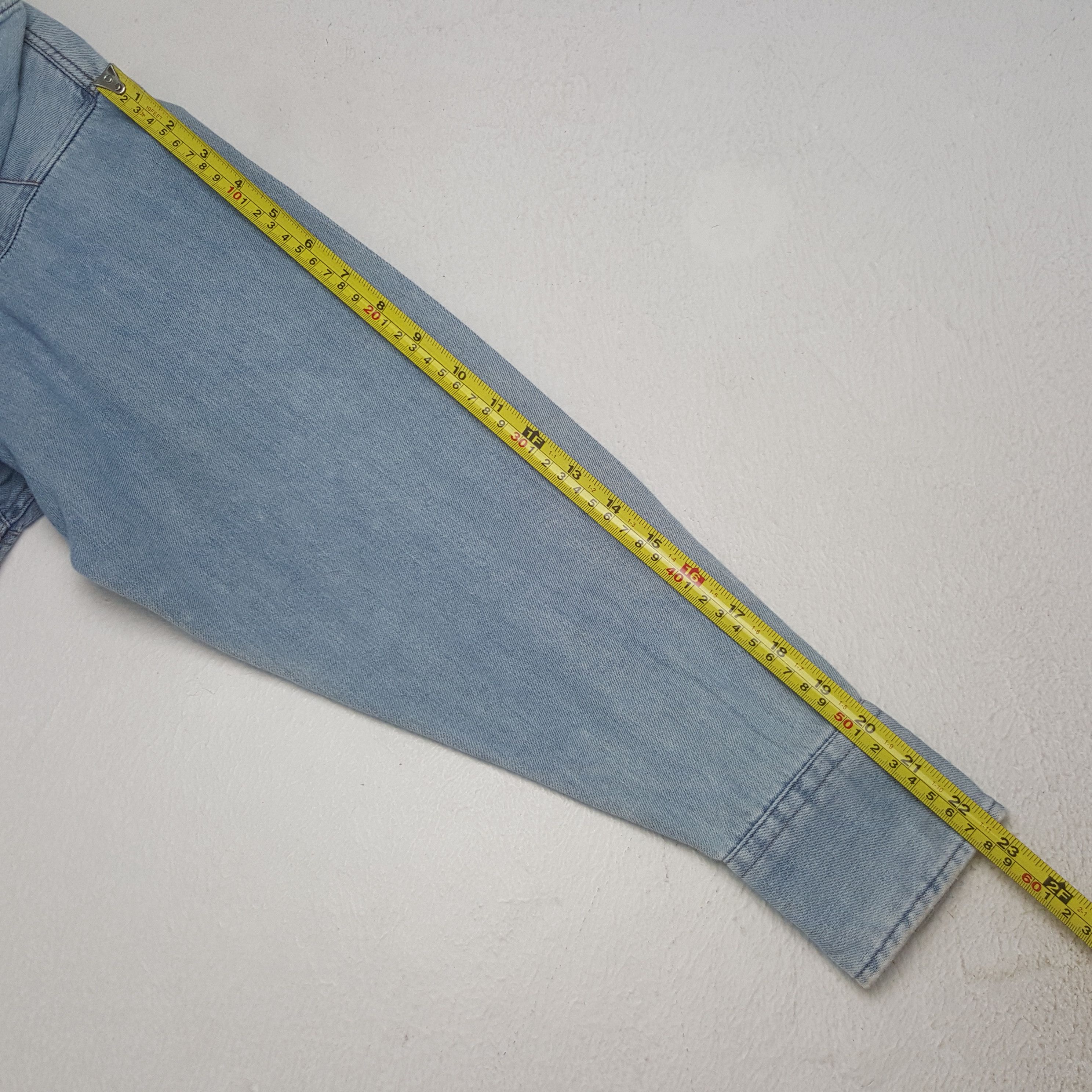Wrangler Vintage Wrangler Japanese Denim Button Up Shirt Size US M / EU 48-50 / 2 - 6 Thumbnail