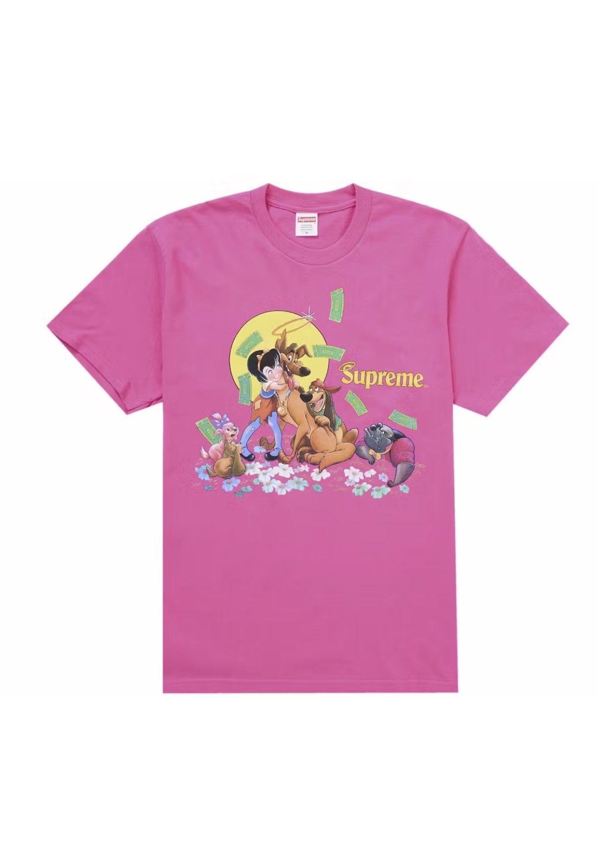 Supreme Supreme All dogs go to heaven tee (L) (Pink ) Size US L / EU 52-54 / 3 - 1 Thumbnail