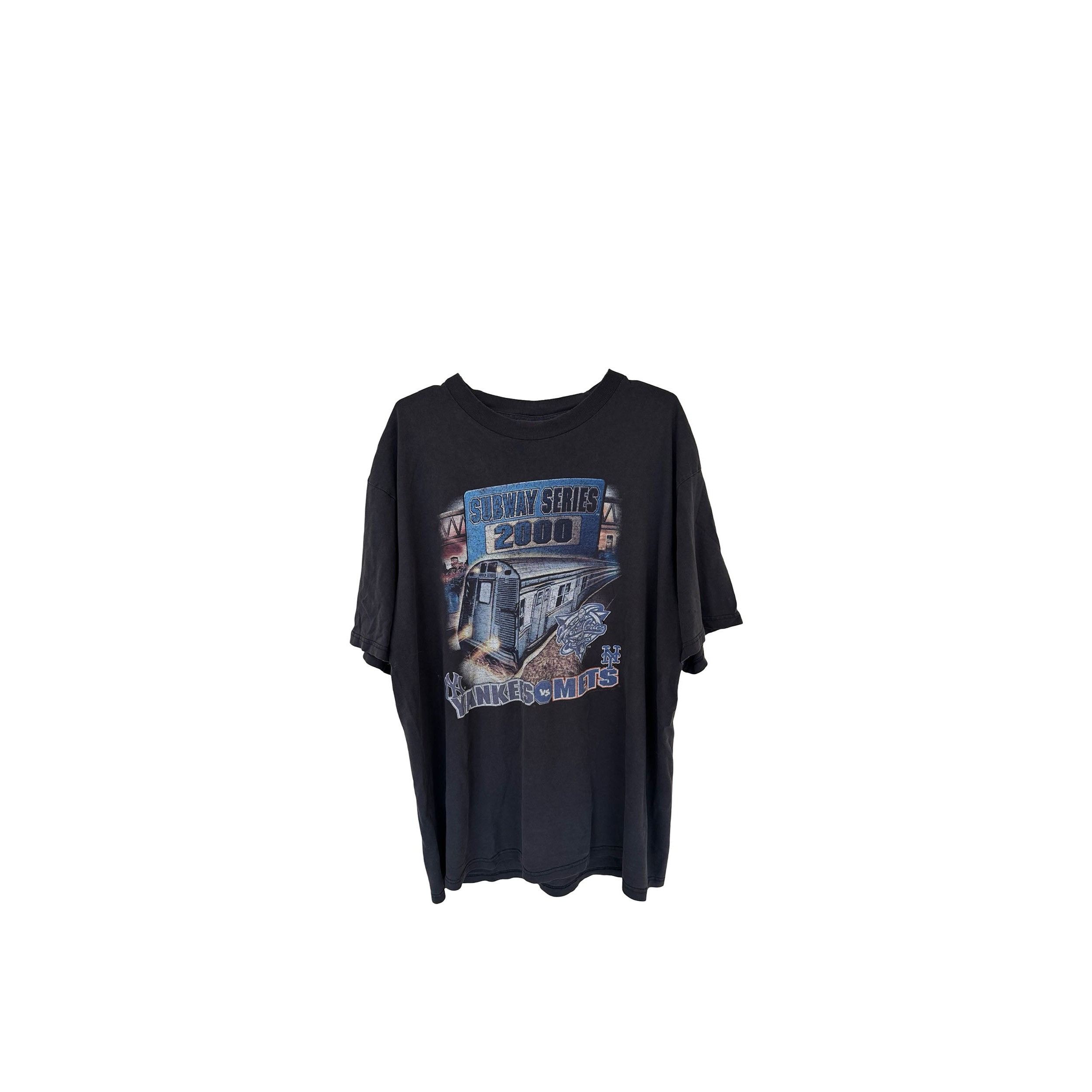 Vintage Subway Series 2000 Tee Yankees Vs Mets Size US XL / EU 56 / 4 - 8 Thumbnail