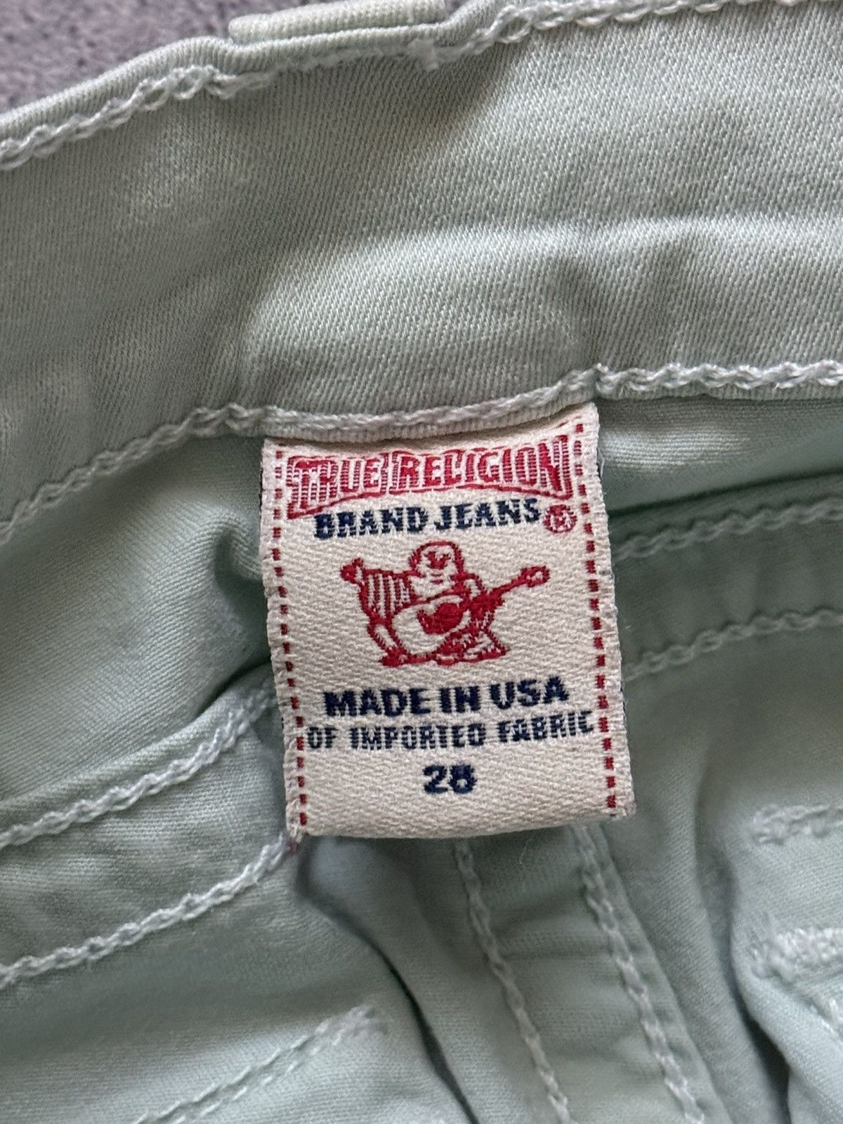 True Religion True religion Misty 28 made in USA🇺🇸 Jean pant trouser chino Size 28" / US 6 / IT 42 - 13 Thumbnail