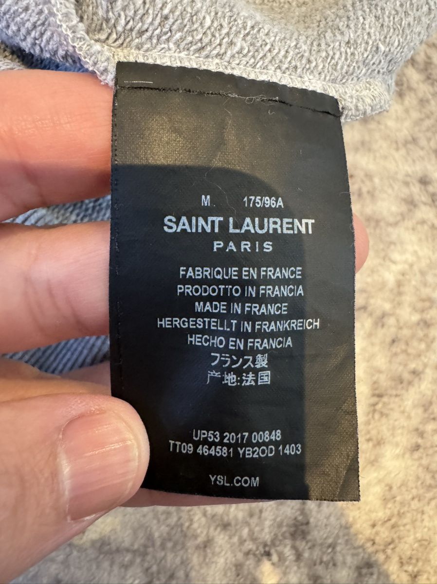 Saint Laurent Paris Saint Laurent Hoodie M SLP Size US M / EU 48-50 / 2 - 5 Thumbnail