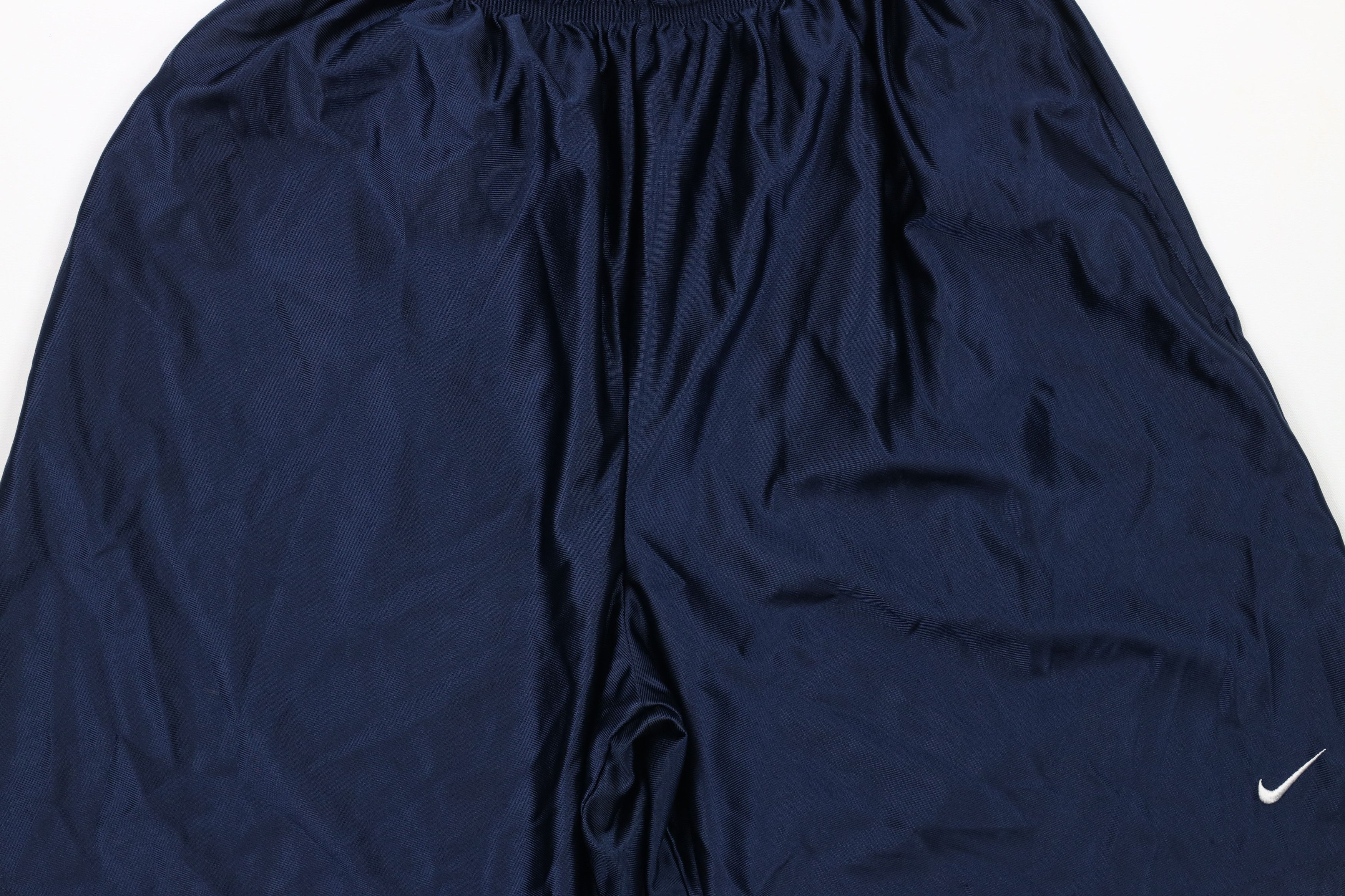 Nike × Vintage Vintage Nike Scott Mini Swoosh Above Knee Silky Shorts Blue Size US 34 / EU 50 - 3 Thumbnail