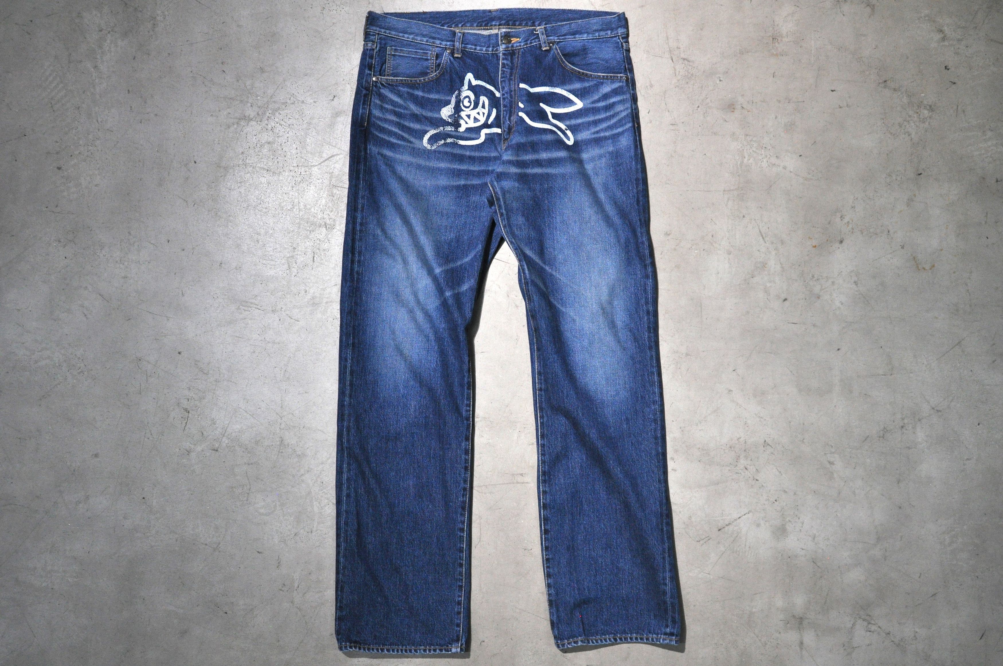 Image of Billionaire Boys Club Bbc - S/s 07 - Season 4 - Running Dog Denim Jean, Men's (Size 36)