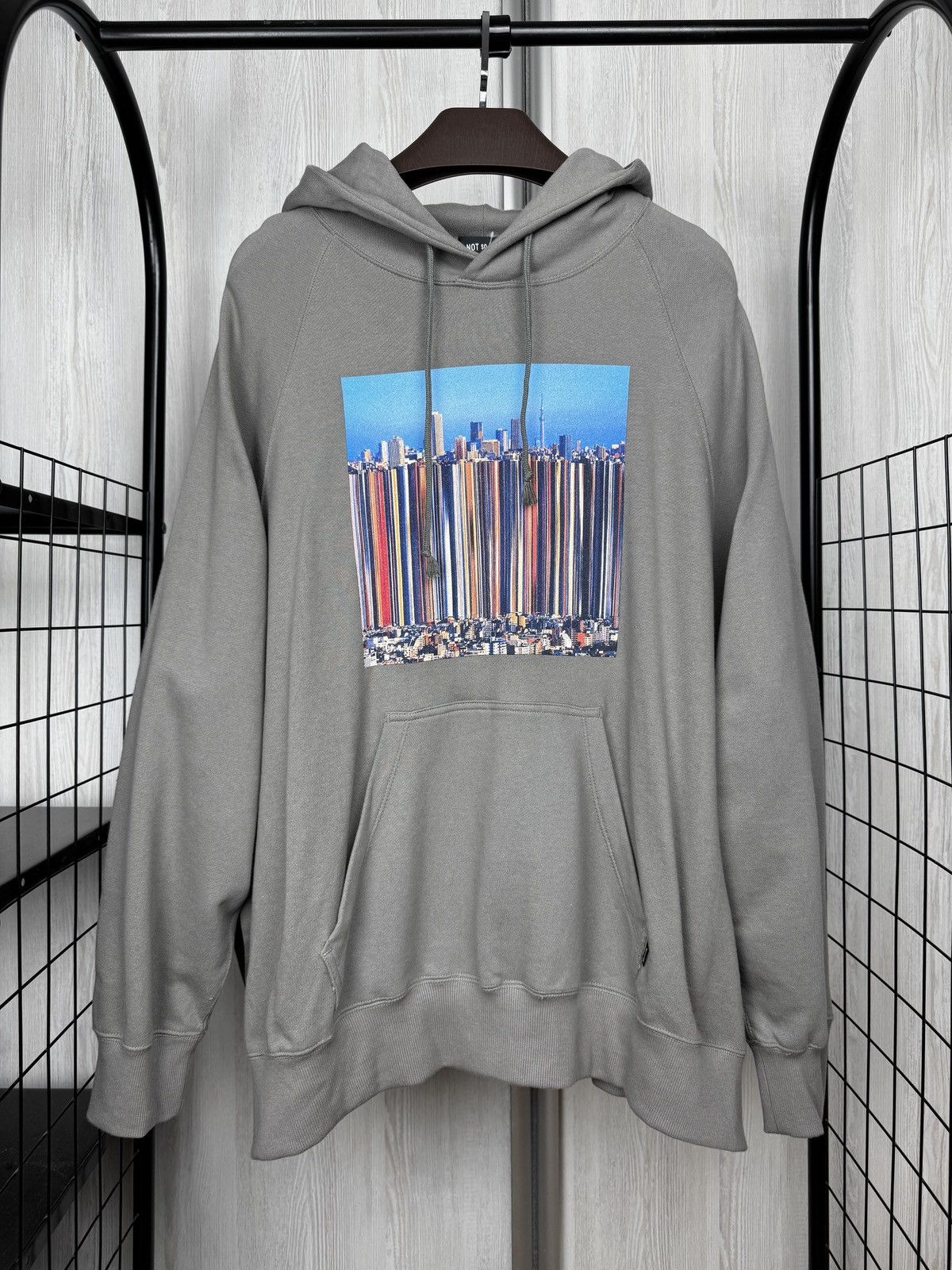 Japanese Brand Not so Ape made in Japan big abstract logo graphic hoodie L Size US L / EU 52-54 / 3 - 2 Thumbnail