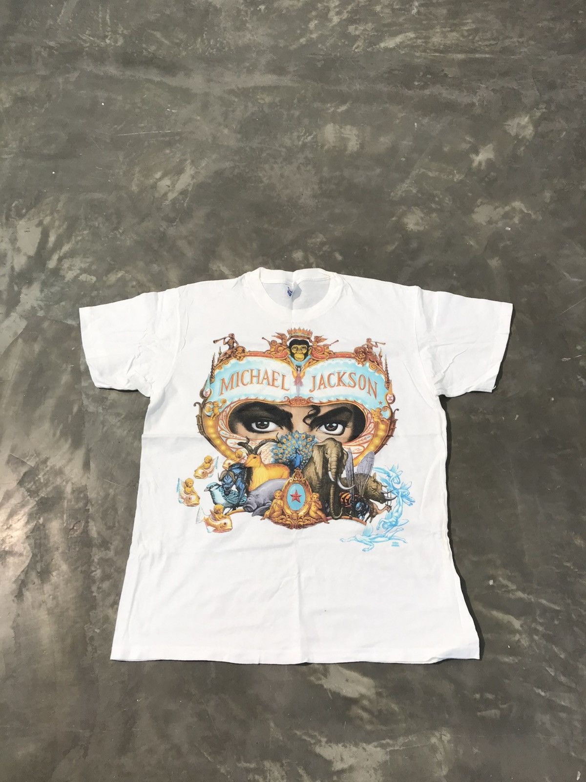 マイケル ジャクソン Tシャツ Lサイズ DANGER TOURS 90s