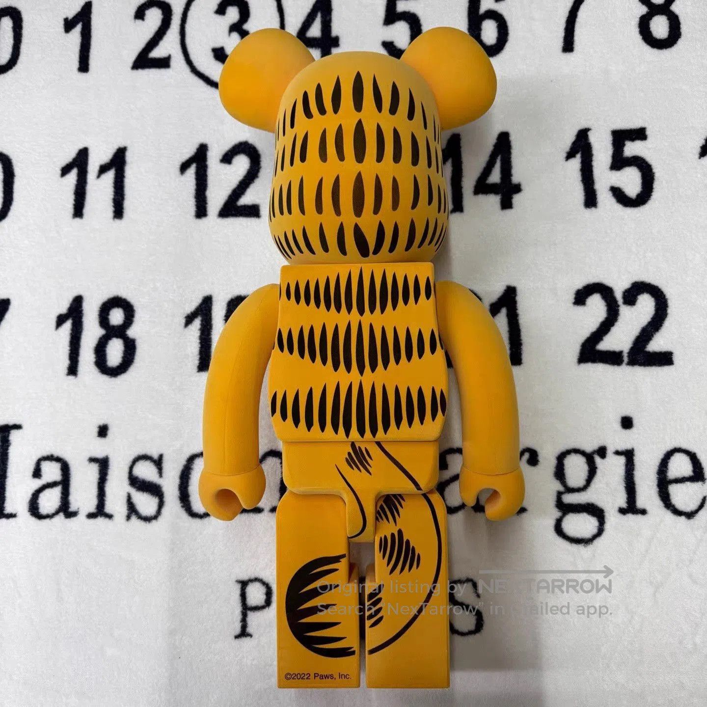 Medicom Toy Yellow Tiger Styled Collectible Figurine. Size ONE SIZE - 4 Thumbnail