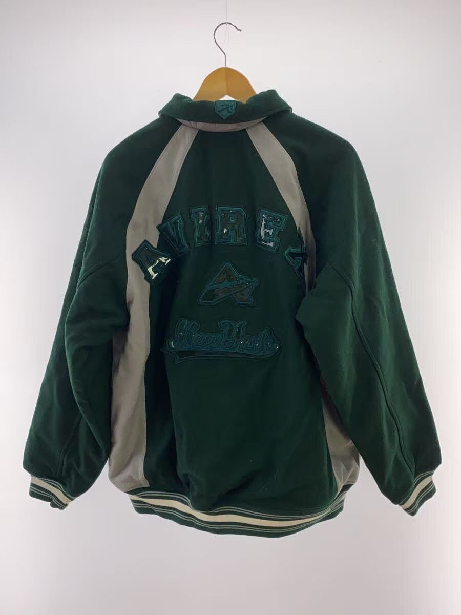 Avirex Avirex Wool Baseball Jacket Green Size US XL / EU 56 / 4 - 2 Thumbnail