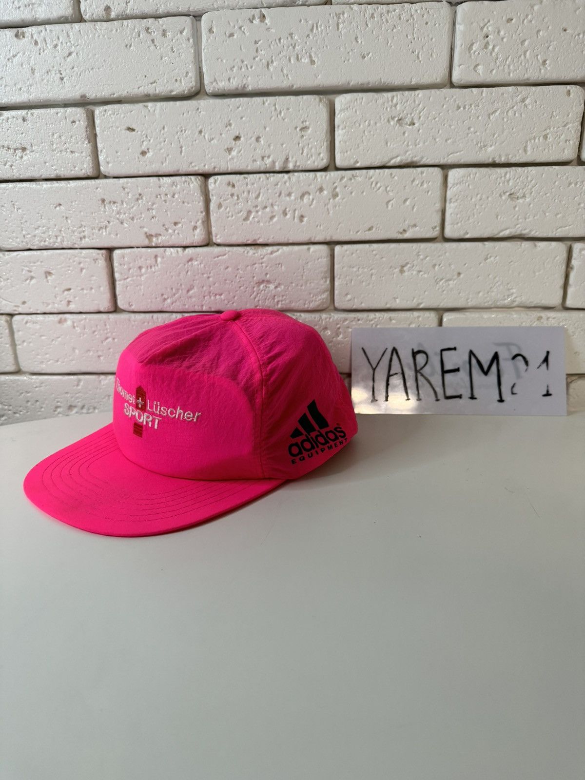 Vintage Adidas Equipment vintage cap hat Size ONE SIZE - 1 Thumbnail