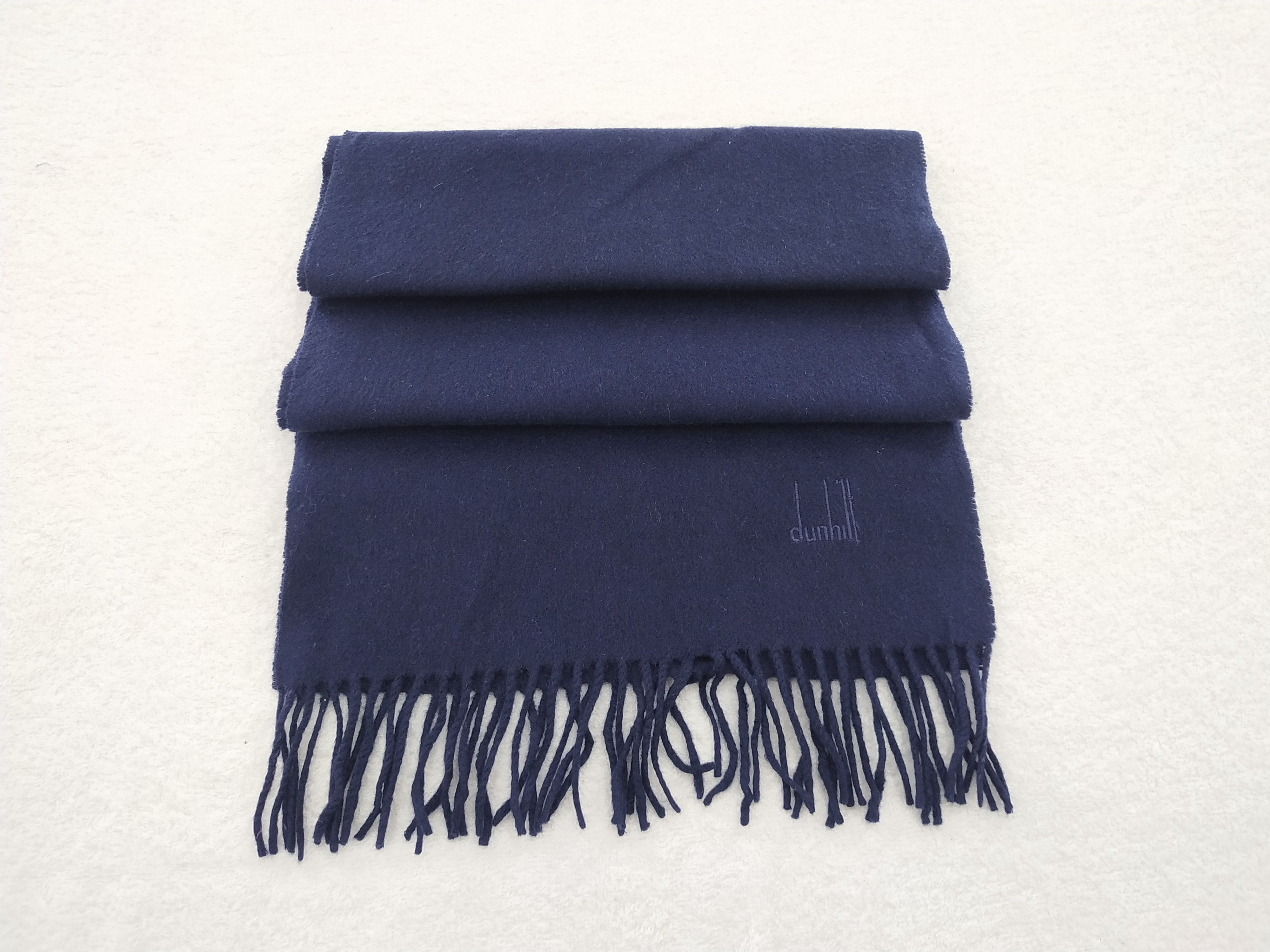 Alfred Dunhill Vintage Dunhill Wool Scarf/Muffler/Neckwear MF025 Size ONE SIZE - 2 Thumbnail