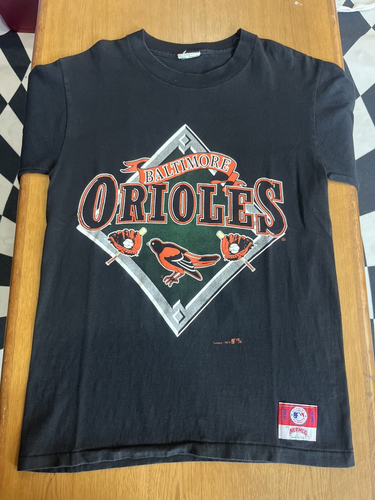 MLB Vintage BALTIMORE ORIOLES Nutmeg O MLB Team 90’s Tshirt Size US M / EU 48-50 / 2 - 3 Thumbnail