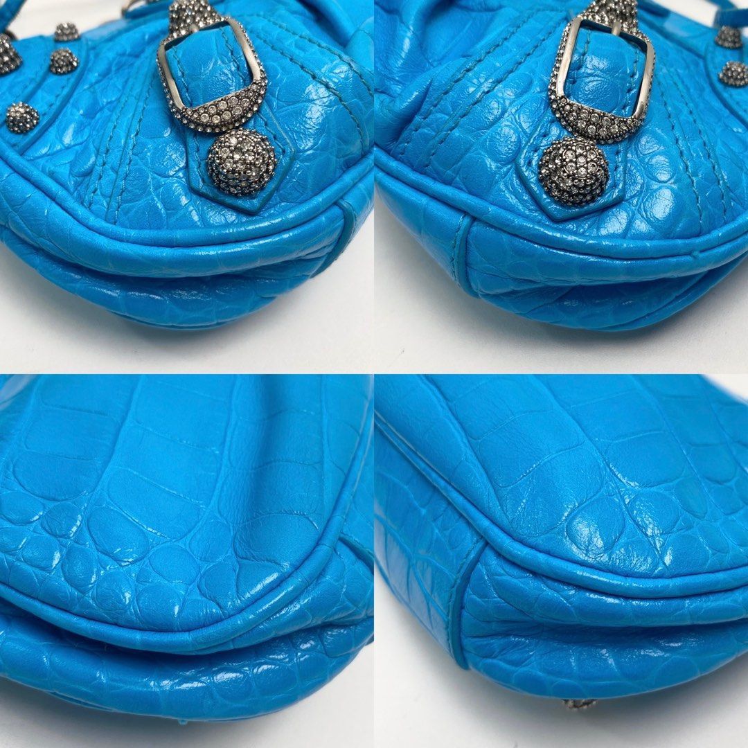 Balenciaga Balenciaga Bag Croco Cagole Mini Size ONE SIZE - 5 Thumbnail