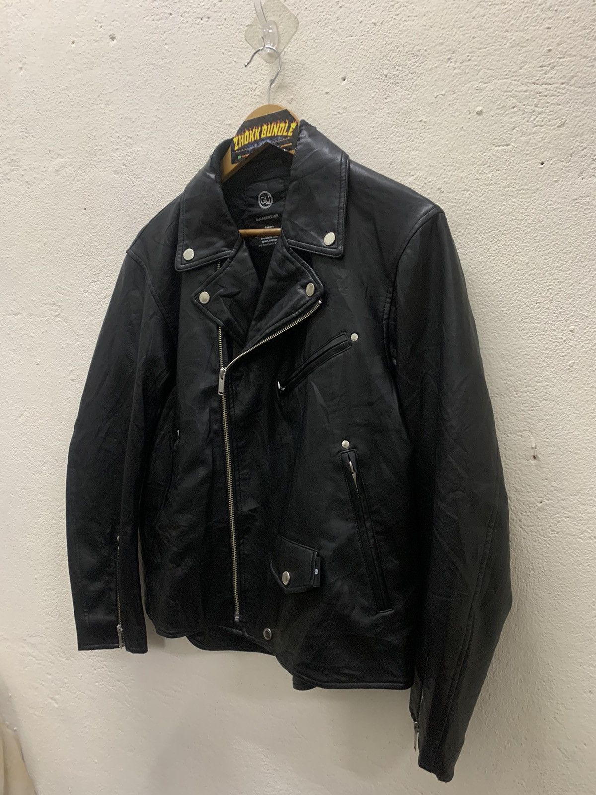 Undercover GU x Undercover Eliminate The Noise Synthetic Leater Size US XS / EU 42 / 0 - 2 Thumbnail