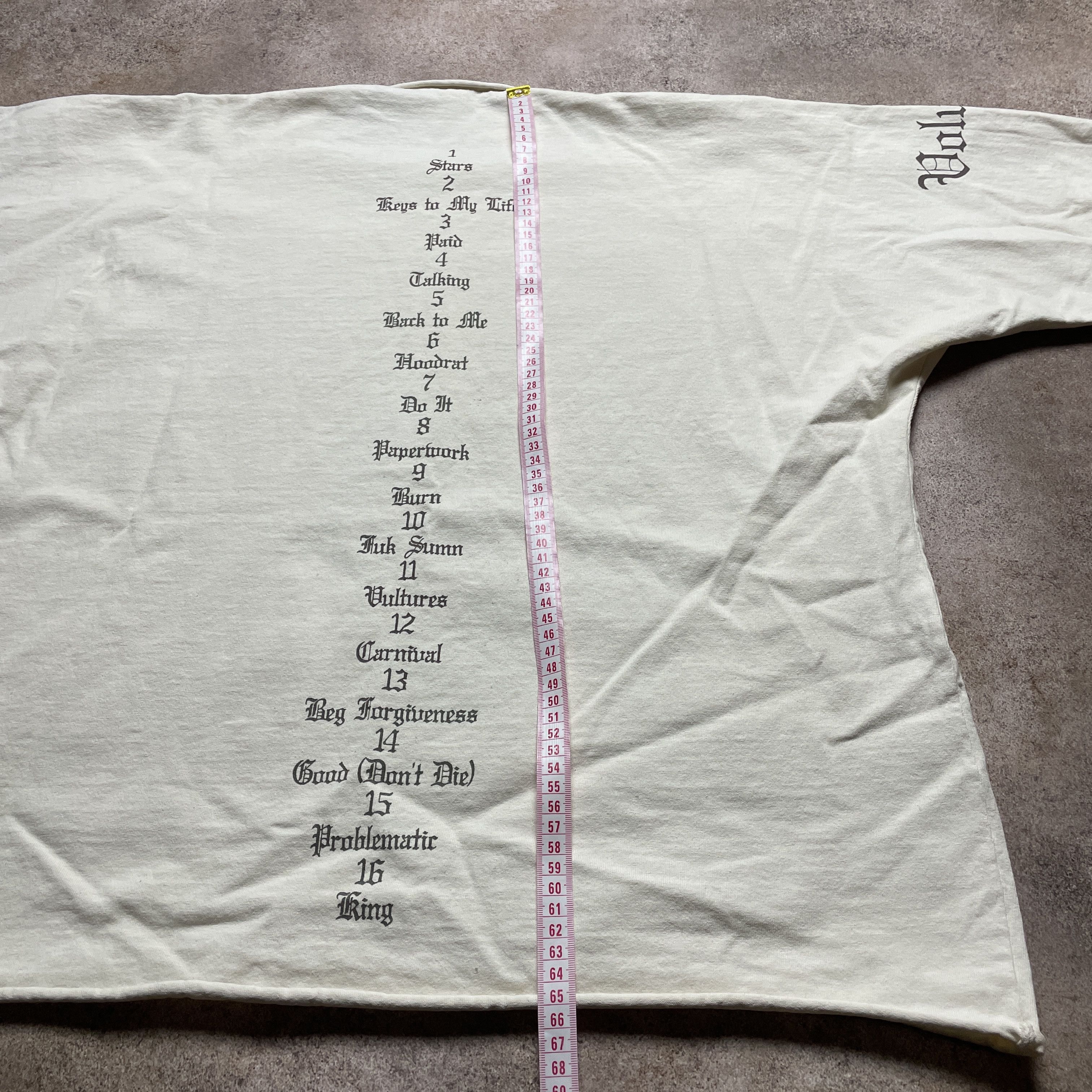 Yeezy ⭐ Yeezy x Gosha Rubchinskiy Long Sleeve Vultures Shirt Size US M / EU 48-50 / 2 - 7 Thumbnail
