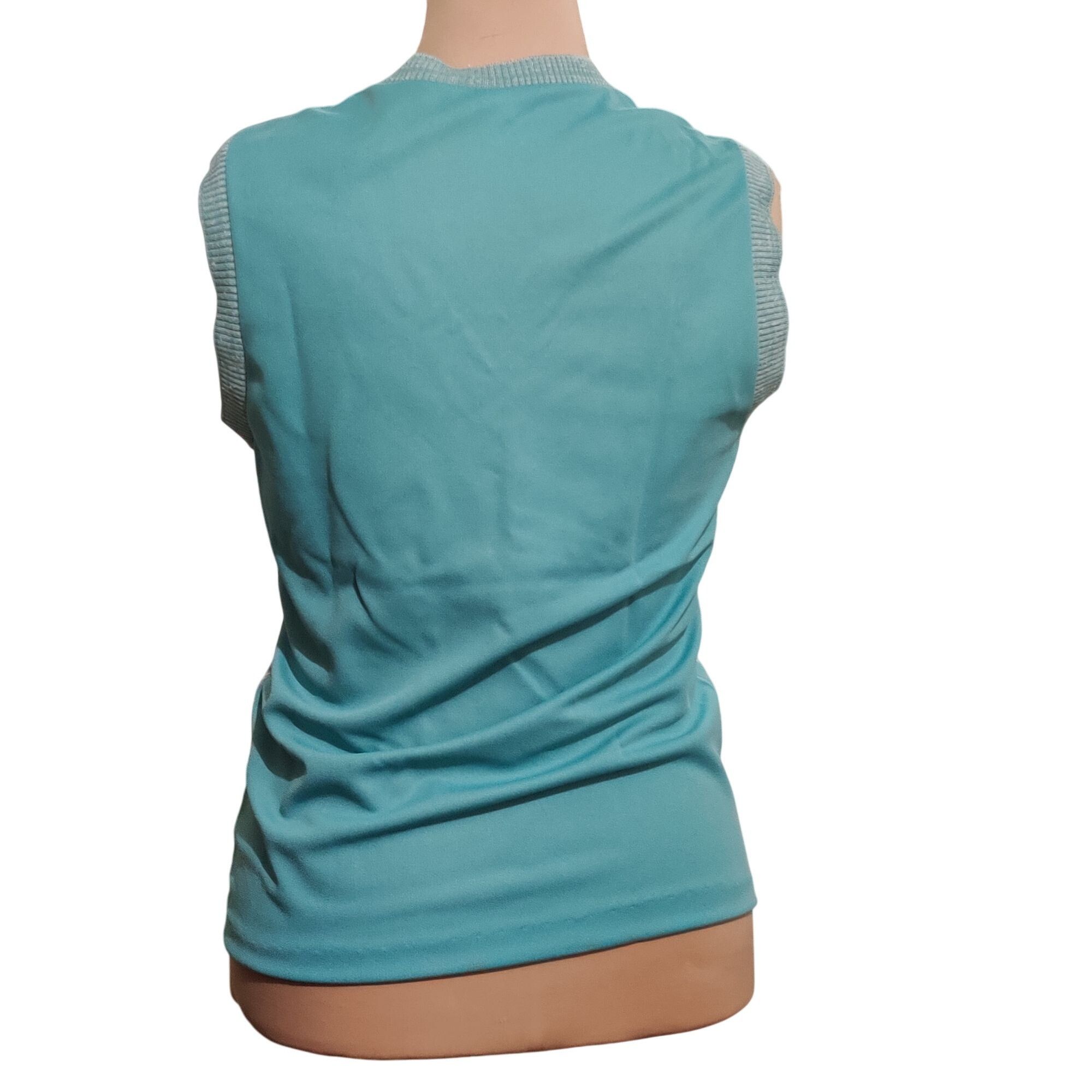 Vintage Diane Young Sportswear L Knit Vest Vintage Sleeveless Pullov Size L / US 10 / IT 46 - 4 Thumbnail