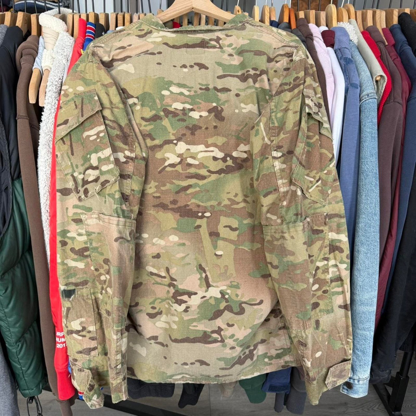 Other Vintage Y2K Military Light Camo Jacket Size US L / EU 52-54 / 3 - 7 Thumbnail