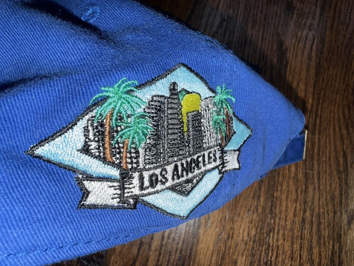 MLB Los Angeles Dodgers X Uniform Studios Cap Blue LA Hat Size ONE SIZE - 2 Thumbnail